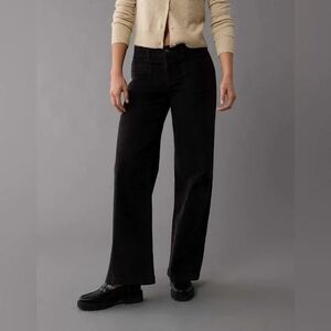 American Eagle (AE) - Stretch Corduroy Low-Rise Baggy Wide-Leg Pant - 12 / 31W